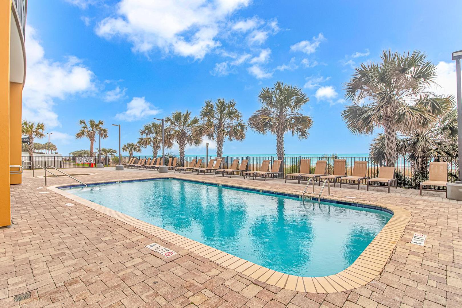 Stunning Double Balcony- Oceanfront 2 Bedroom, 2 Bath- Anderson Ocean Club 905 Myrtle Beach Exterior photo