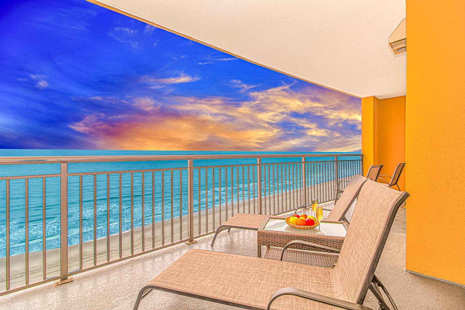 Stunning Double Balcony- Oceanfront 2 Bedroom, 2 Bath- Anderson Ocean Club 905 Myrtle Beach Exterior photo